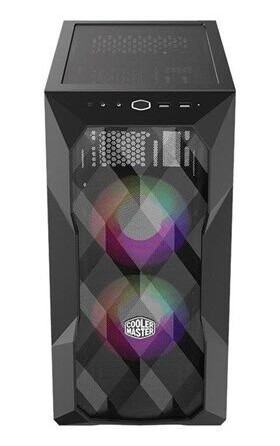 Cooler Master TD300 MESH Mini Tower Kabinett ARGB - Svart Cooler Master TD300 MESH Mini Tower Kabinett ARGB - Svart