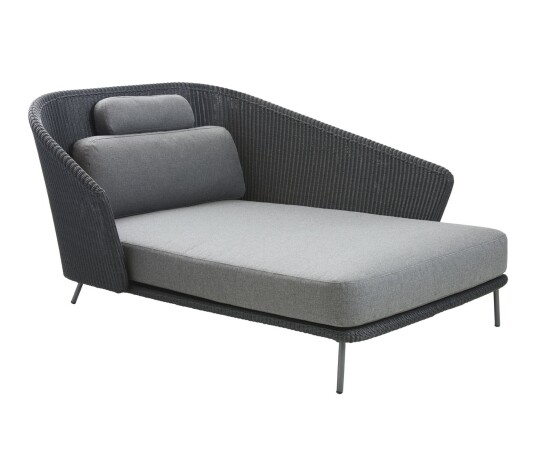 Cane-line Mega daybed Grå Venstre Grå Cane-line Mega daybed Grå Venstre Grå