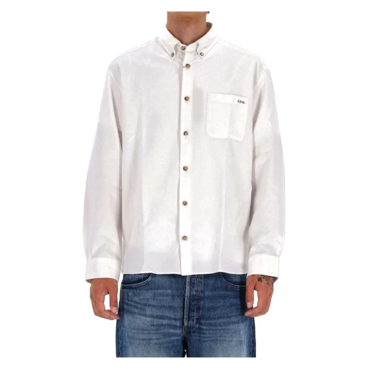 A.p.c. Herre Skjorter Hvit 2XL, A.p.c. Herre Skjorter Hvit 2XL,