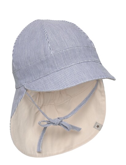 Huttelihut Sun Hat Stripe   Upf 50+   Blue   12/24M