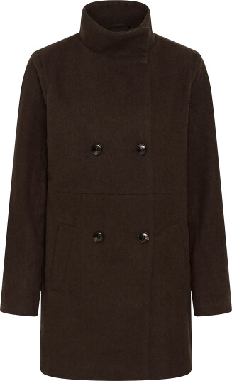 Kaffe Kafanny Coat Brown 34