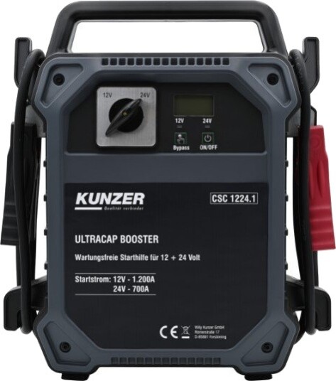 KUNZER CSC 1224.1 Batteri, starthjelpapparat