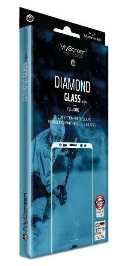 Myscreen Diamond Glass Edge Full Glue Black Do Apple Iphone 15 Pro Max