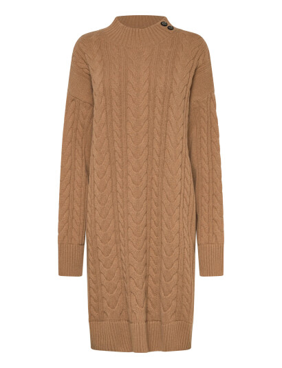 Barbour Barbour Belford Knitted Mini Dress Beige 40 Barbour Barbour Belford Knitted Mini Dress Beige 40