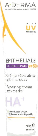 A-Derma Epitheliale A.h Ultra Protective Repairing Cream Spf 50+ Nude 40 ML