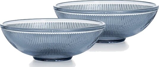 Hadeland Glassverk Siri Skåler 2pk Blå 12,7cm