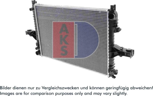 AKS DASIS 220001N Radiator motorkjøling AKS DASIS 220001N Radiator motorkjøling