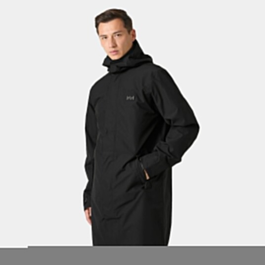 Helly Hansen Men's City Raincoat Svart M