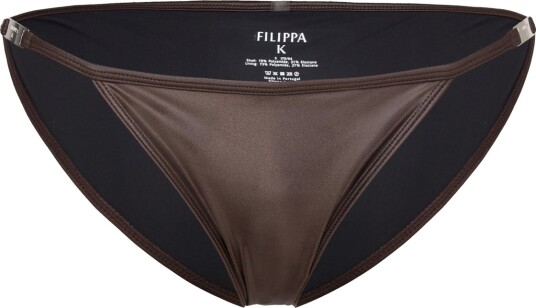 Filippa K Low Waist Bikini Briefs Brown XL