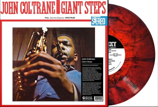 John Coltrane Giant Steps Red Marble Vinyl