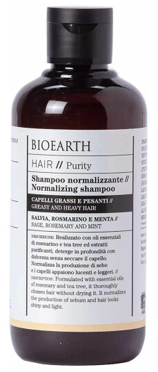 Bioearth Hair 2.0 Normalizing Shampoo 250 ml
