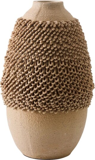 Tell Me More Aria vase large Brun