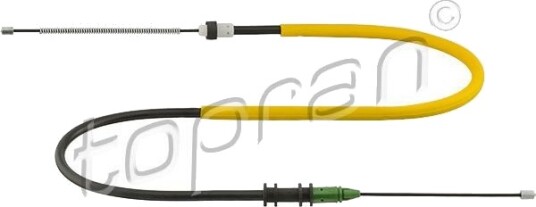 TOPRAN 700 934 Tautrekk håndbremse