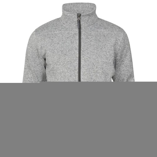 Tracker 4040 original strikket fleecejakke, lys gråmelert, 1 stk., STK-404002 Light Grey Melange M