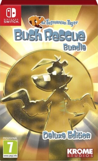 TY The Tasmanian Tiger Bush Rescue Bundle Nintendo Switch