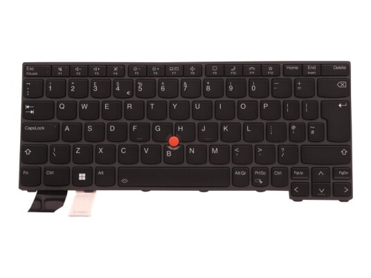 Lite-On - Erstatningstastatur For Bærbar Pc - Med Trackpoint - Bakbelysning - Storbritannia - Svart - For Thinkpad L13 Gen 3  L13 Yoga Gen 3  X13 Gen 3