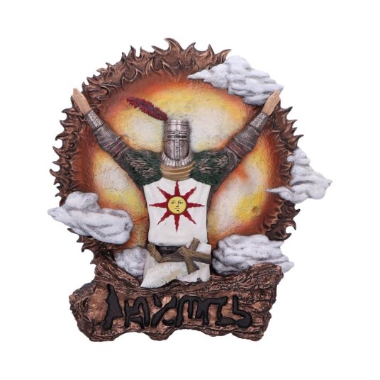 Nemesis Now Dark Souls Solaire 3D Veggplakett - Håndmalt Kunstverk Nemesis Now Dark Souls Solaire 3D Veggplakett - Håndmalt Kunstverk