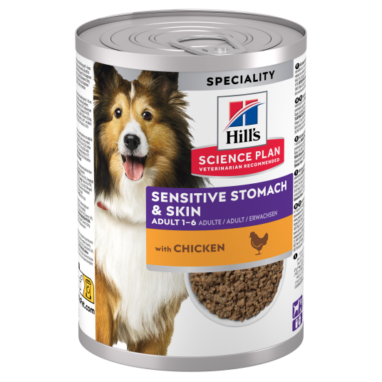 Hills Science Plan Våtfôr til Hund med Kylling og Grønnsaker 370g