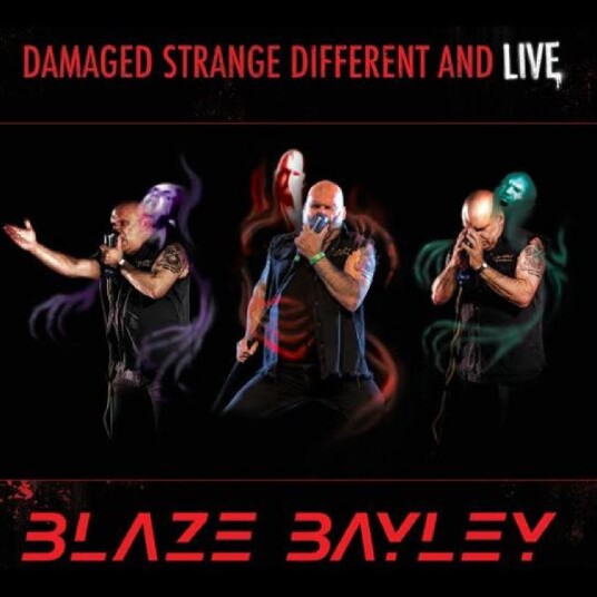 Blaze Bayley  Damaged Strange Different And Live  LP/Vinyl
