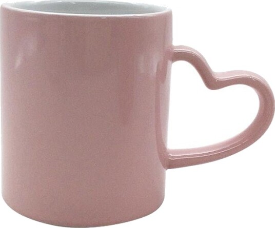 Seasons Love Collection Krus m/ Hjertehank 35cl Rosa