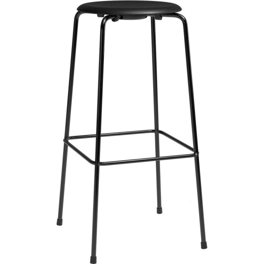 Fritz Hansen High Dot™ Barstol med 4 Ben 76 cm Sort Fritz Hansen High Dot™ Barstol med 4 Ben 76 cm Sort
