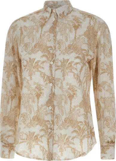 MC2 Saint Barth Dame Bluser & Skjorter Beige S,