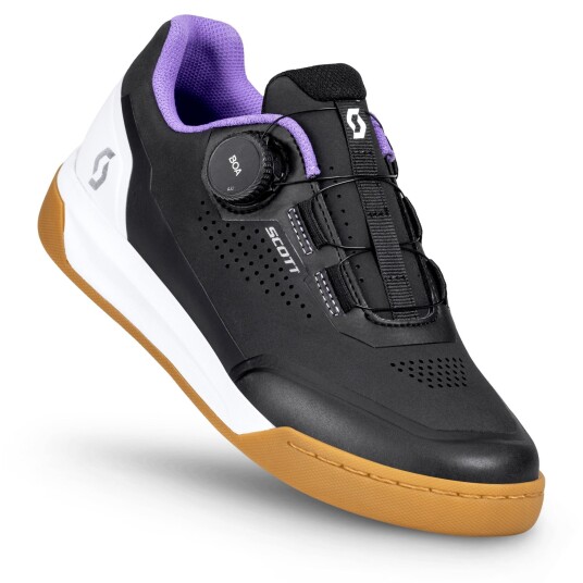 SCOTT Volt Evo Flat sykkelsko sort/hvit dame