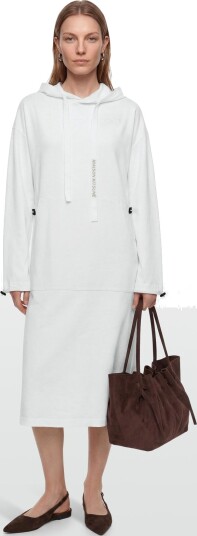 Maison Kitsune Hoodie Dress White M