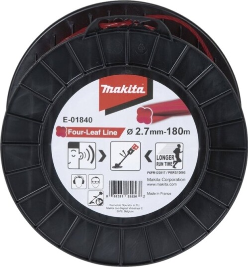 Makita Mowing Line 2.7 Mm Lengde: 180 M For Makita Ur012gz02 Makita Mowing Line 2.7 Mm Lengde: 180 M For Makita Ur012gz02