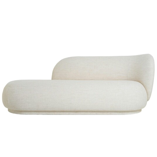 Ferm Living Rico Boucle Divan Høyre Off white