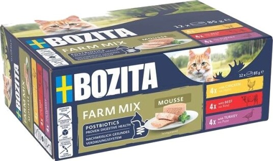 Bozita Mousse Farm Mix 12X85 G