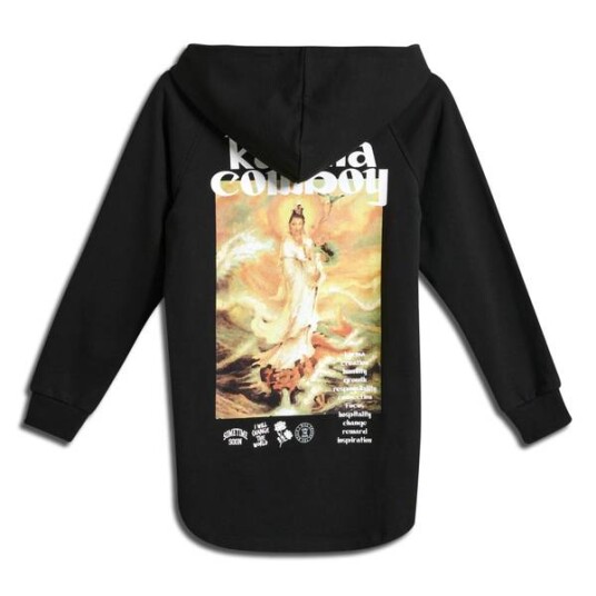 Sometime Soon Creation hoodie  - black