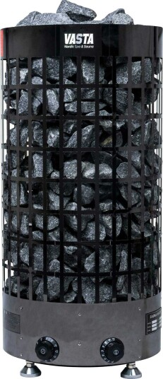 Badstuaggregat Vasta Ignite Fast Styrenhet Farge: Sort, Badstuvolum: 5-8 m3, Effekt: 6 kW