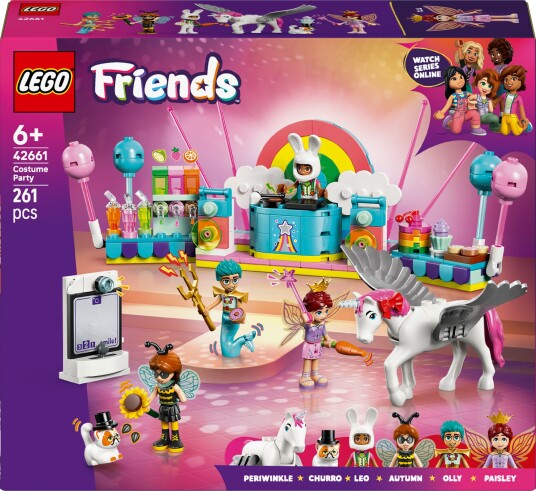 LEGO Friends Utkledningsfest med enhjørning og alv 42661 LEGO Friends Utkledningsfest med enhjørning og alv 42661
