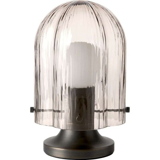 GUBI Seine Bordlampe Burnished Messing/ Røykfarget GUBI Seine Bordlampe Burnished Messing/ Røykfarget