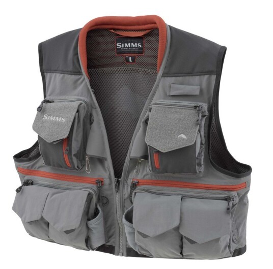 Simms Guide Vest Steel Simms Guide Vest Steel