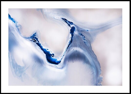 Flowing Gentle Flow Plakat Plakat / 70x100cm Flowing Gentle Flow Plakat Plakat / 70x100cm