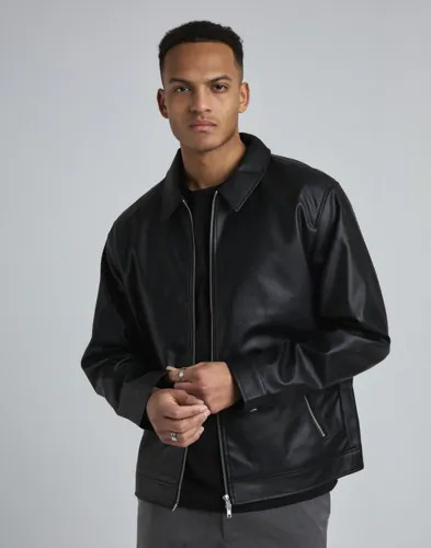 Jack & Jones Jjecasablanca Pu Jacket Noos Skinnjakker Svart