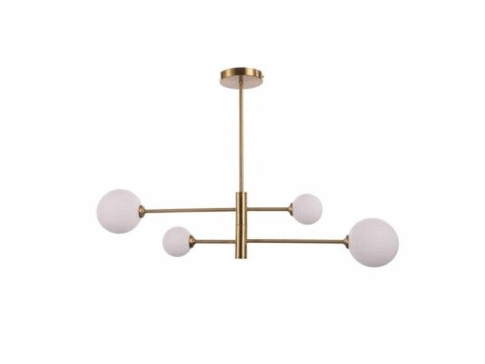 Hanging Lamp Light Prestige White Ceiling Lamp For The Dining Room Light Prestige Dorado Lp-002/4P