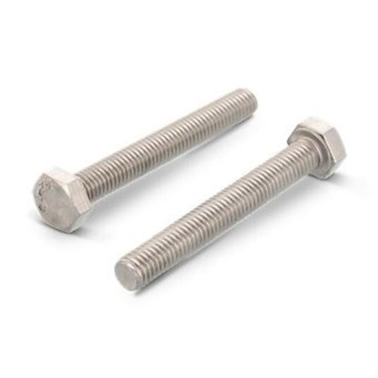 S+P A4 Sekskantskruer M8 60 mm - 100 stk. - Syrefast DIN 933