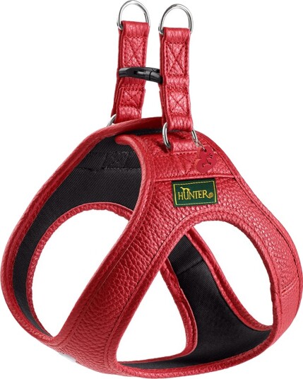 HUNTER sele Love rød Str XS-S 37-40 cm Brystomfang