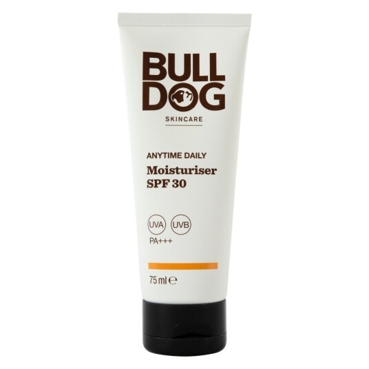 Bulldog Anytime Daily Moisturiser SPF30 75ml - Lett Ansiktskrem med UVA/UVB Beskyttelse Bulldog Anytime Daily Moisturiser SPF30 75ml - Lett Ansiktskrem med UVA/UVB Beskyttelse