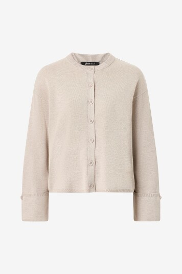 Gina Tricot Kardigan Knitted Cardigan Beige