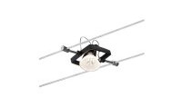 Paulmann Mac II Individual Spot Spotlight på skinne GU5.3 1 ampuller 10 W Sort