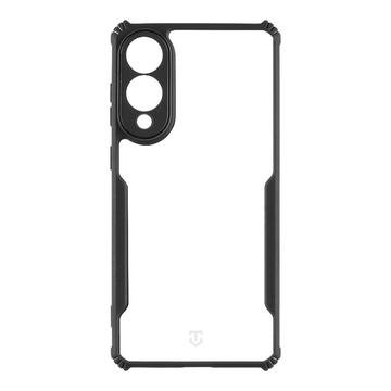 Tactical Samsung Galaxy S25 Edge Quantum Stealth deksel med forsterkede hjørner   klar / svart