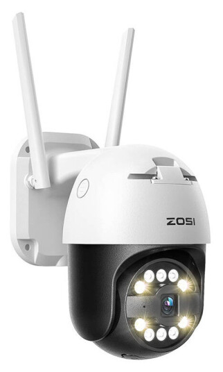 Zosi C296 WiFi Overvåkningskamera 5MP Pan Tilt IP66 Inkl 32GB MicroSD Zosi C296 WiFi Overvåkningskamera 5MP Pan Tilt IP66 Inkl 32GB MicroSD