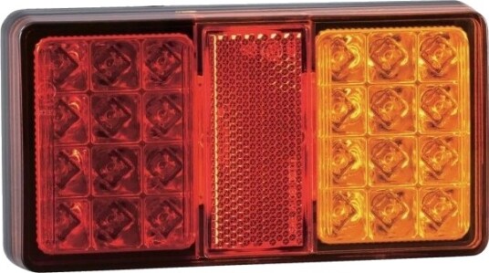 Secorüt Tilhenger Baklykt Bremselys Reflektor Blinklys Baklykt Venstre/Høyre 12 V 24 V Klart Glass Secorüt Tilhenger Baklykt Bremselys Reflektor Blinklys Baklykt Venstre/Høyre 12 V 24 V Klart Glass