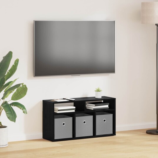 Lavbord med skuff Svart Eik 72 x 22,5 x 38 cm Lavbord med skuff Svart Eik 72 x 22,5 x 38 cm