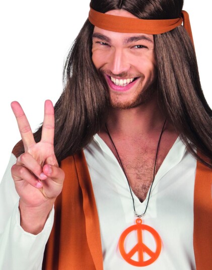 Peace Orange Hippiesmykke