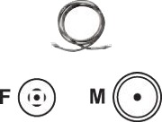 Lancom Airlancer Cable Nj Np   Antennekabel   N Series Kontakt Hunn Til N Series Kontakt Hann   9 M